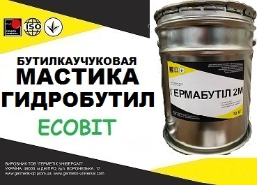 Мастика Гидробутил К-7 Ecobit бутилкаучуковая для герметизации швов ТУ 21-27-96-82 